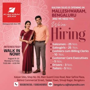 kalyan silks walkin august 2026